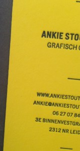 Colorplan Factory Yellow 700 g/m2; 1 kleur boekdruk/letterpress